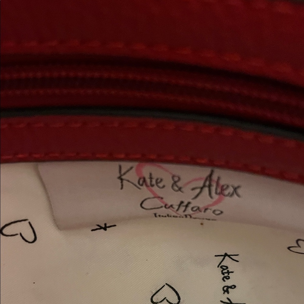 Kate & Alex Chic Red Tote Bag - Picture 9 of 10
